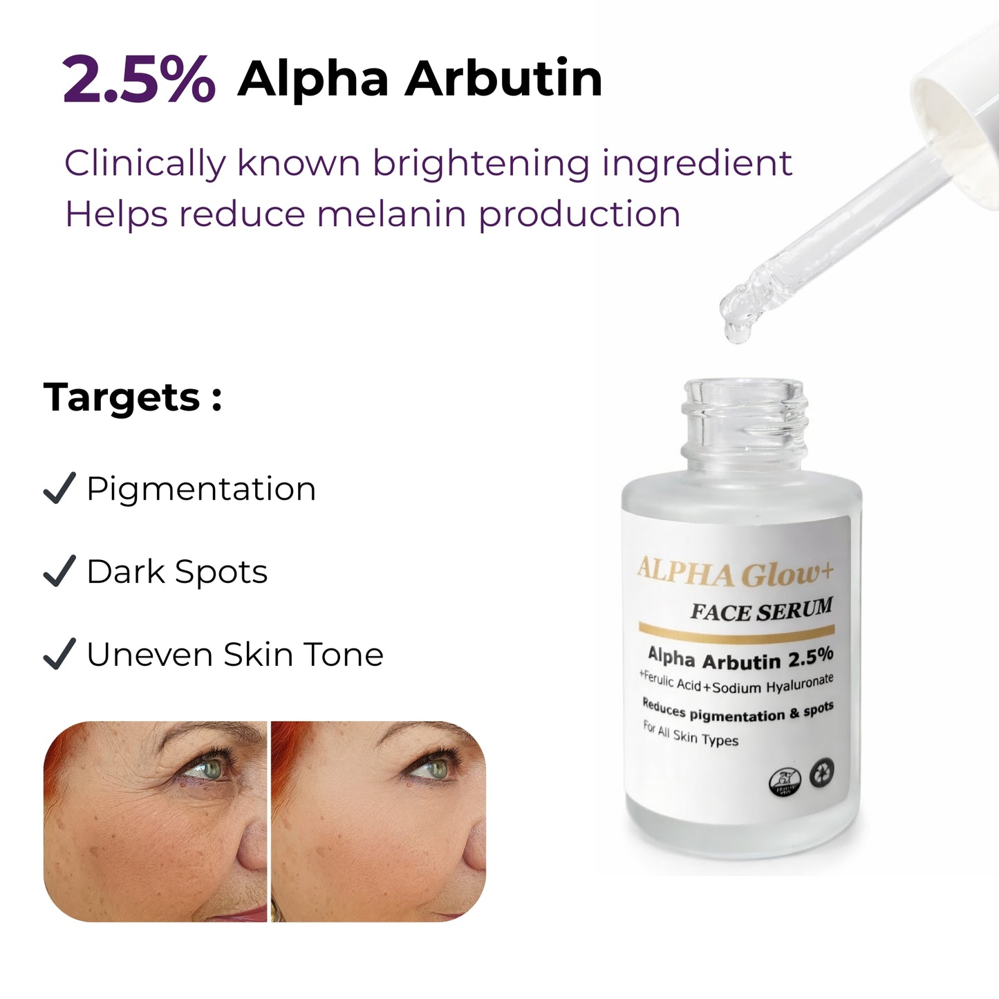 ALPHA Glow+ Face Serum