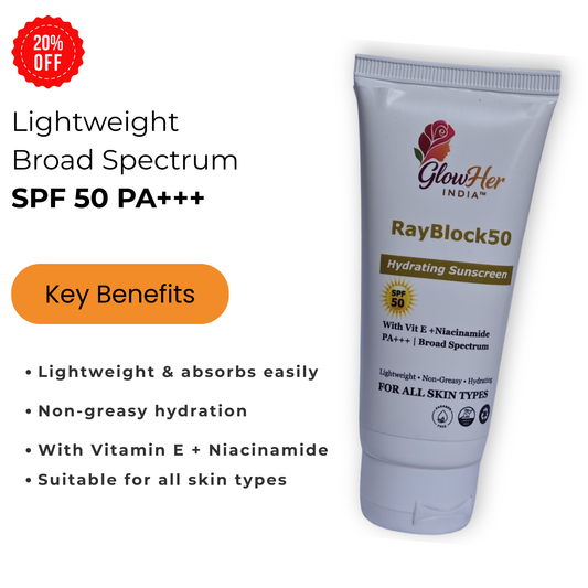 RayBlock50 Hydrating Sunscreen [PA+++]