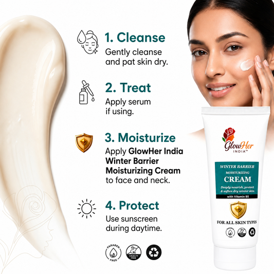 Winter Barrier Moisturizer Cream with Vit B5